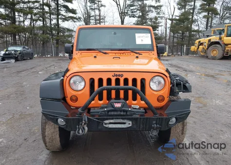 2012 Jeep Wrangler Rubicon из США, поврежденный, VIN 1C4BJWCGXCL287173